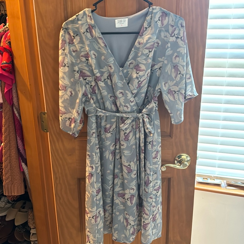 Sienna Sky Floral Dress